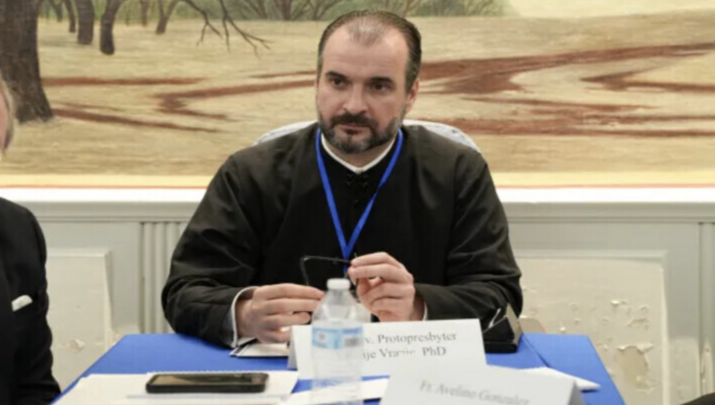 Πρωτοπρεσβύτερος Βασίλειος Βράνιτς. Φωτογραφία: Σερβική Ορθόδοξη Εκκλησία Αγίου Λουκά