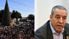 Ισραήλ απαγόρευσε την είσοδο του Αντιπροέδρου της Παλαιστίνης στη Βηθλεέμ.