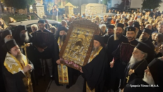 Αναχώρησε η Παναγία «Άξιον Εστί» από το Μεσολόγγι