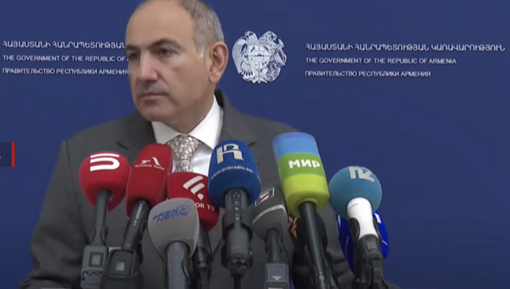 Πρωθυπουργός της Αρμενίας Νικόλ Πασινιάν. Φωτογραφία: στιγμιότυπο από βίντεο armeniatoday