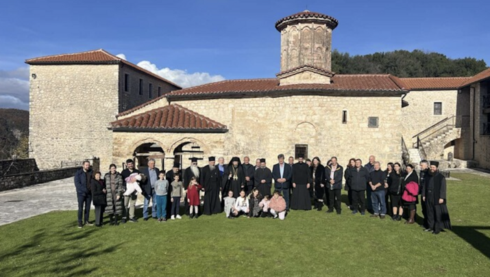 Ο Κονίτσης Αλέξιος στον Παρακάλαμο Πωγωνίου - Φωτογραφία: orthodoxianewsagency.gr