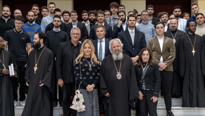 Η Μαριάννα Λάτση στην Αποστολική Διακονία - Φωτογραφία: Romfea.gr