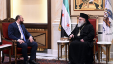 Ο Κυβερνήτης Δαμασκού επισκέφθηκε τον Πατριάρχη Αντιοχείας Ιωάννη