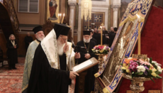 Ο Αρχιεπίσκοπος στον Μητροπολιτικό Ναό για τους Χαιρετισμούς