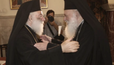 Συνάντηση Πατριάρχου Αλεξανδρείας με τον Αρχιεπίσκοπο Ιερώνυμο