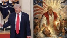 Σάλος με AI εικόνα Τραμπ ως «Μεσσία» μετά τη σφοδρή επίθεση κατά του Πάπα