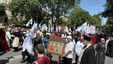Η ΕΟΔ στην πρώτη Θεία Λειτουργία του νέου Πατριάρχη Γεωργίας Σίο