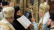 Χειροτονία του Επισκόπου Ταμισού Παναρέτου στο Φανάρι