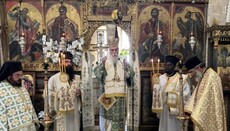 Ο Μητροπολίτης Κισάμου και Σελίνου ιερούργησε στη Μονή Γωνιά