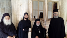 Ο Μητροπολίτης Σιδηροκάστρου Μακάριος στο Άγιον Όρος