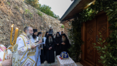 Εγκαίνια νέου Ναού τελέσθηκαν στο Καρακαλλινό Κελλί του Αγίου Όρους